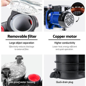 Giantz 1200W Swimming Pool Water Pump - SportZone.co.nz