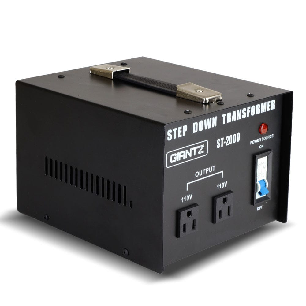 Giantz 2000 Watt Step Down Transformer - SportZone.co.nz