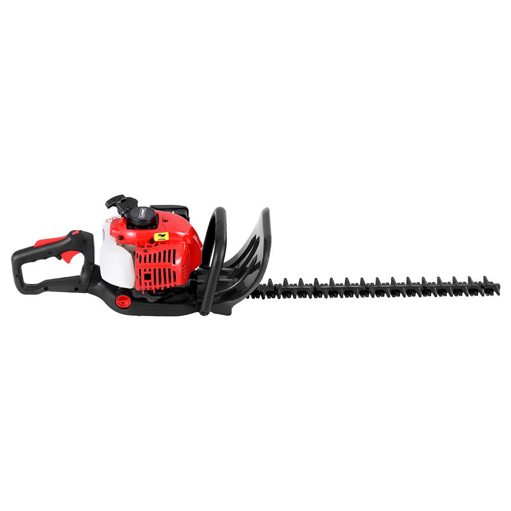 Giantz 25.4CC Petrol Hedge Trimmer 24" Dual Blade Tree Grass Garden Tool - SportZone.co.nz