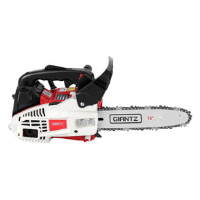 Giantz 25cc Petrol Chainsaw 10" Bar E-Start Tree Pruning Chain Saw - SportZone.co.nz