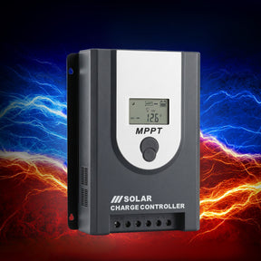 Giantz 50A MPPT Solar Charge Controller Auto 12V/24V Battery Regulator Bluetooth - SportZone.co.nz