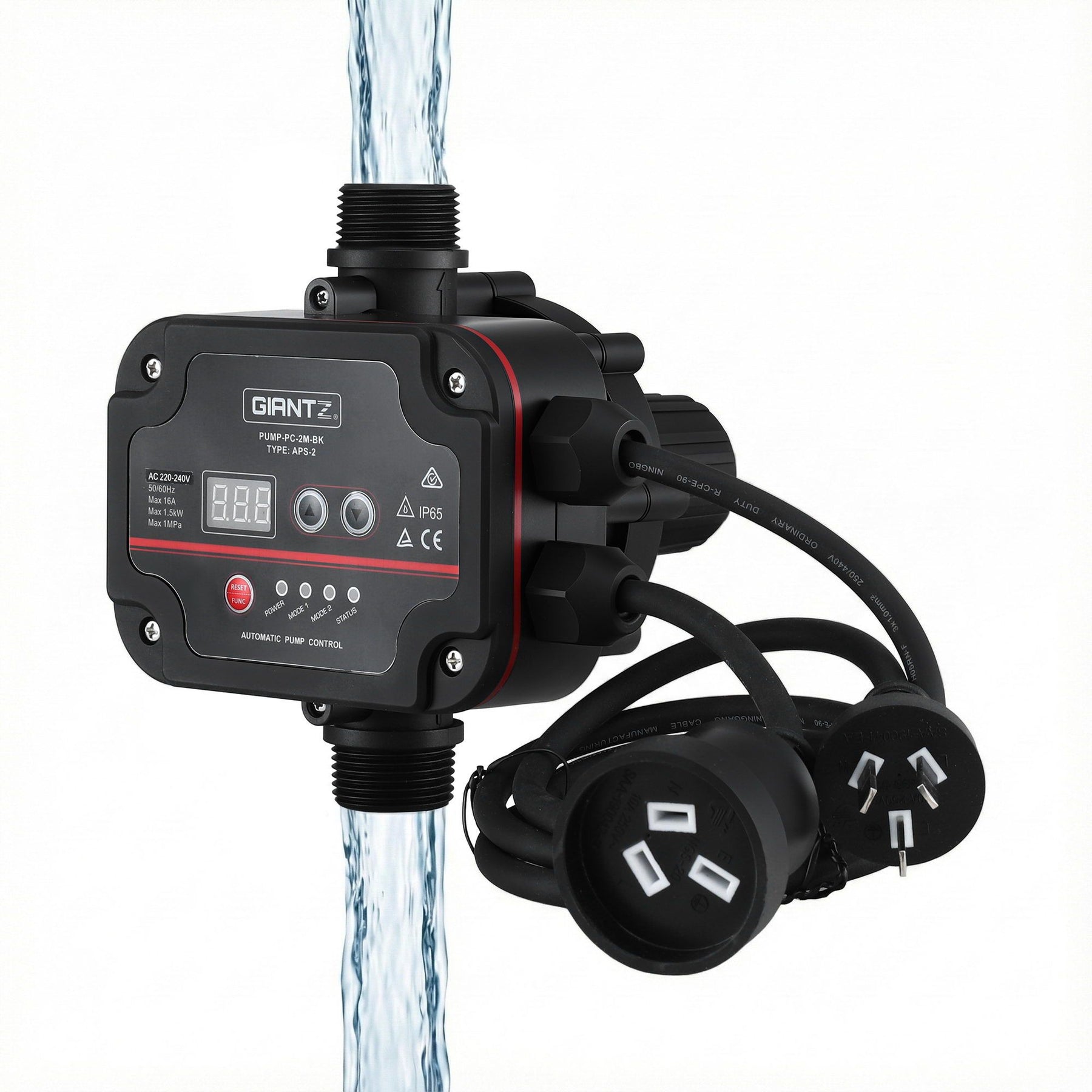 Giantz 6-Stage Water Pump Auto Controller Farm Irrigation Stainless Max. 2500W - SportZone.co.nz