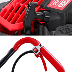 Giantz 65CC Post Hole Digger Motor Only Petrol Engine Red - SportZone.co.nz