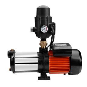 Giantz Garden Water Pump High Pressure 1800W 5-Stage Tank Irrigation Black - SportZone.co.nz