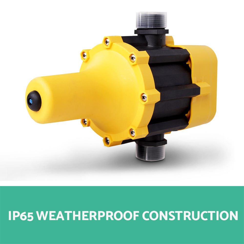 Giantz Garden Water Pump High Pressure 2500W 5 - Stage Tank Irrigation Yellow - SportZone.co.nz