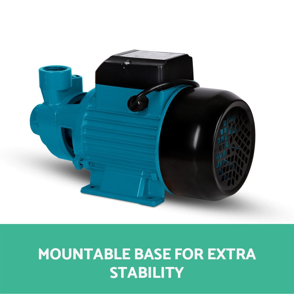 Giantz Peripheral Water Pump Garden Boiler Car Wash Auto Irrigation QB80 Black - SportZone.co.nz