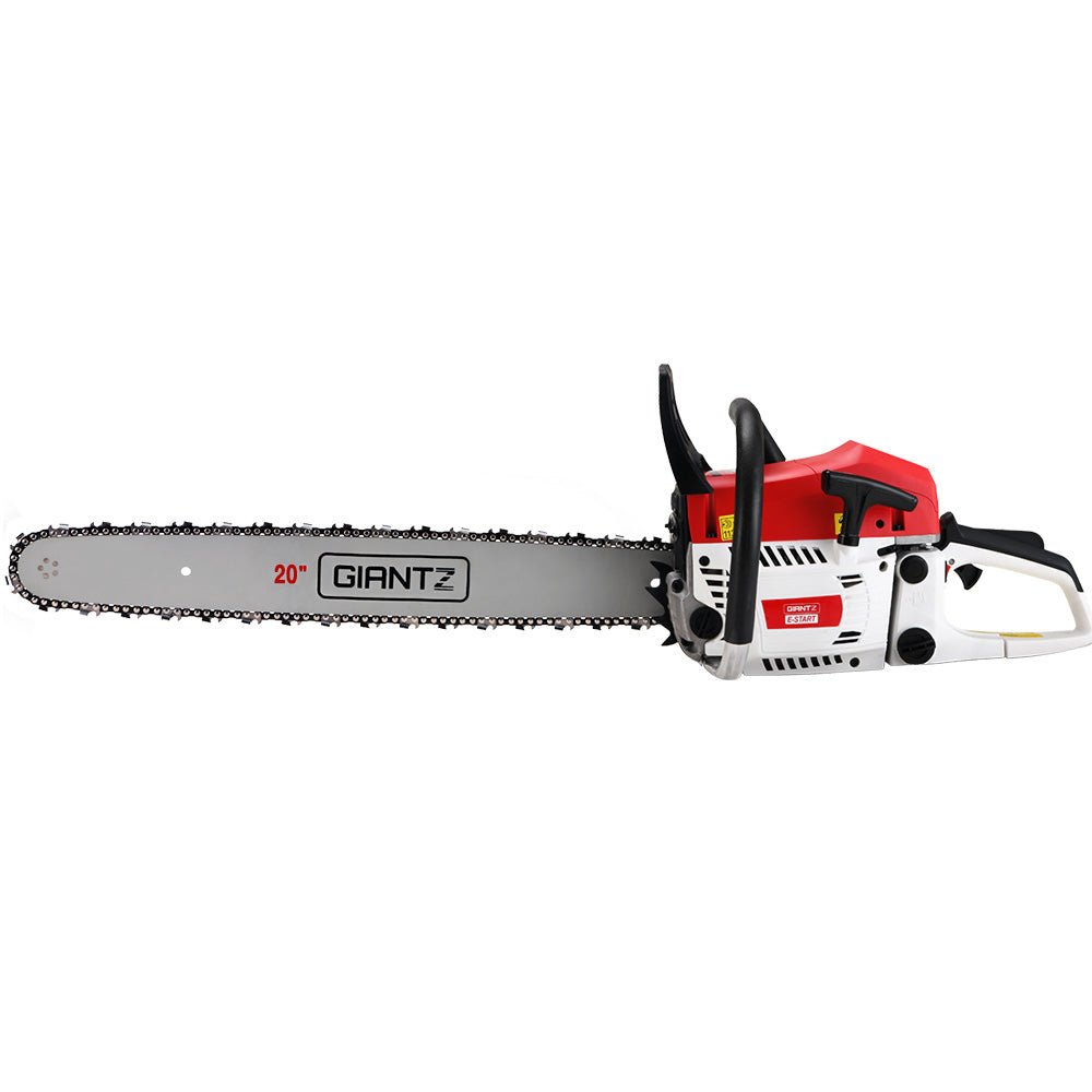 Giantz Pro Series 62CC Petrol Chainsaw – 20" Bar | Heavy-Duty Chainsaw - SportZone.co.nz