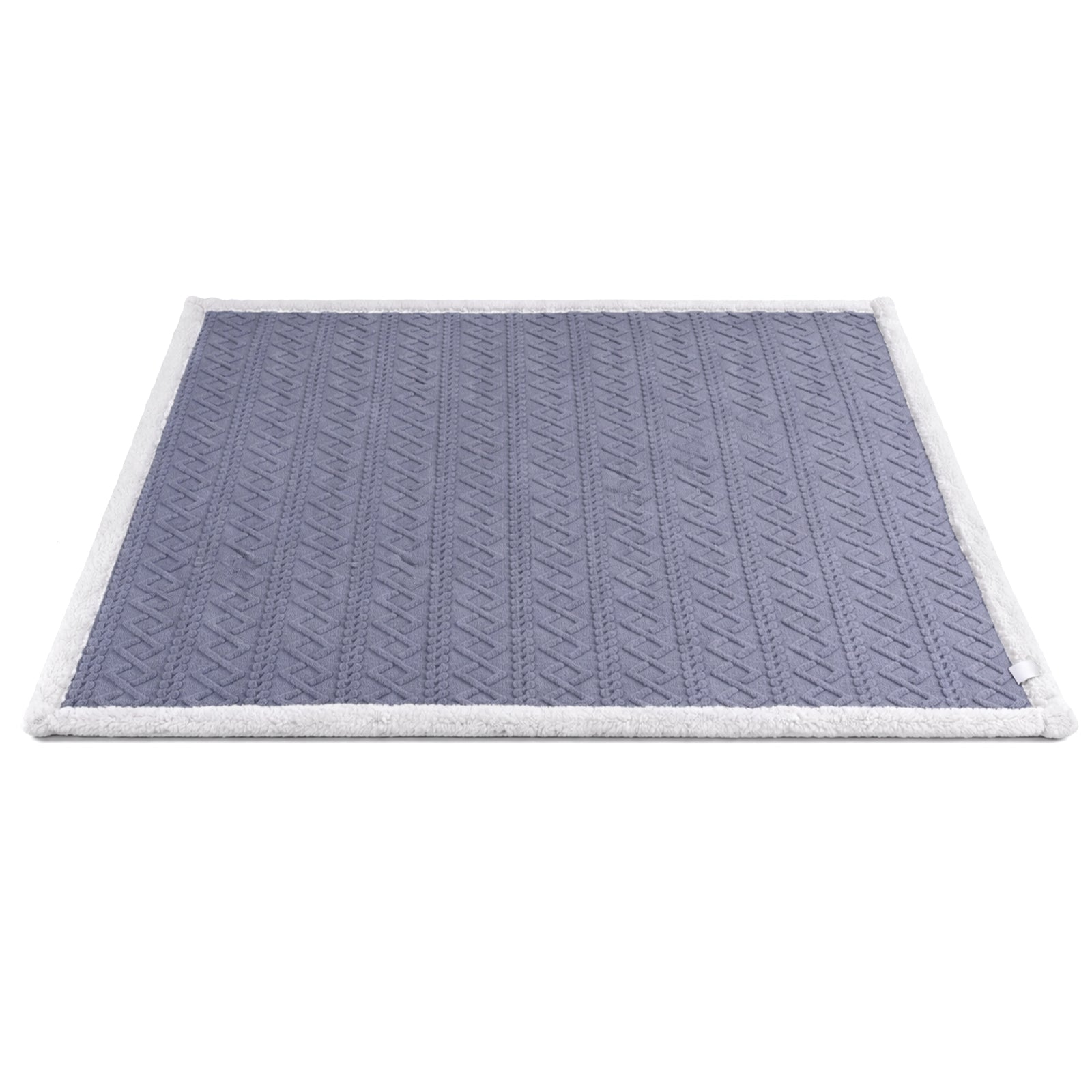 Giselle 203x230cm Throw Blanket Double - Sided Fleece Lightweight For Sofa Couch Bed - SportZone.co.nz