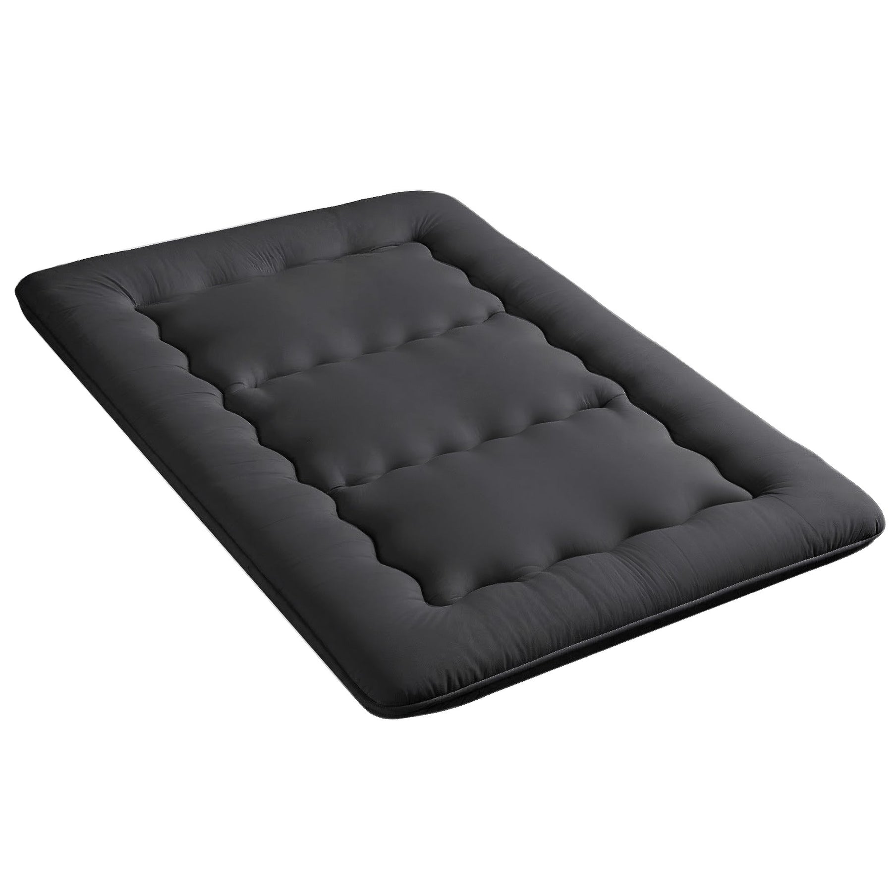 Giselle Bedding 10cm Japanese Floor Mattress Foldable Futon Mattress Washable Cover Straps - SportZone.co.nz