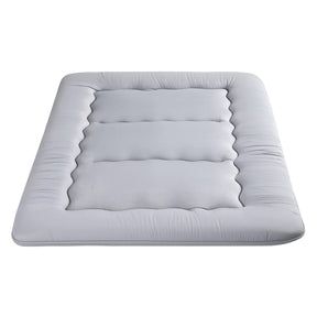 Giselle Bedding 10cm Japanese Floor Mattress Foldable Futon Mattress Washable Cover Straps - SportZone.co.nz