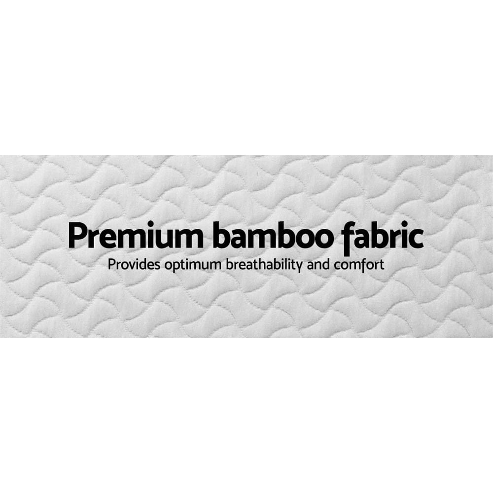 Giselle Bedding Foldable Mattress Folding Foam Cot Bed White - SportZone.co.nz