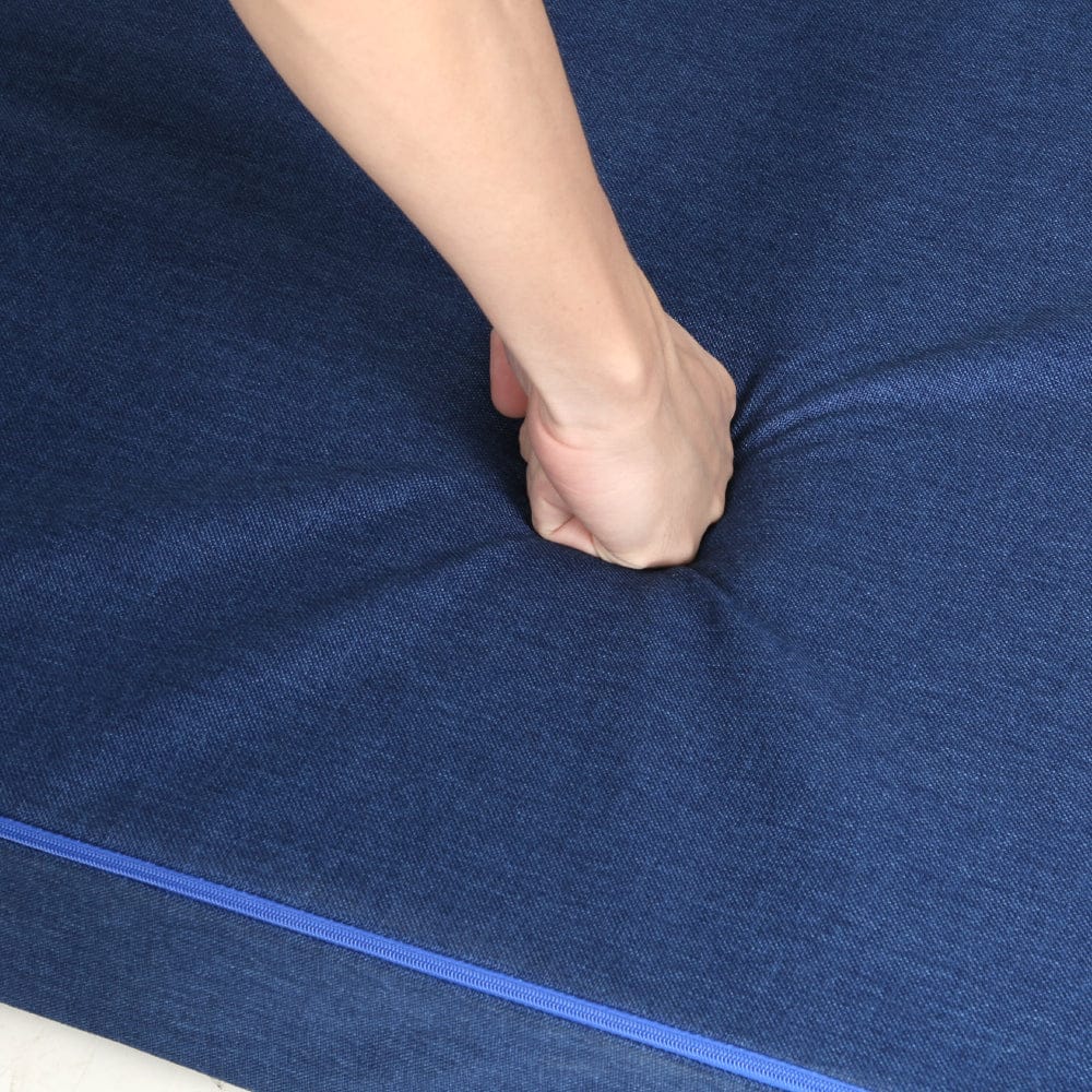 Giselle Bedding Foldable Mattress Folding Foam Single Blue - SportZone.co.nz