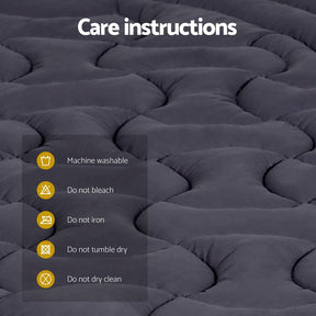 Giselle Bedding Mattress Topper Pillowtop 3 - Zone Double - SportZone.co.nz