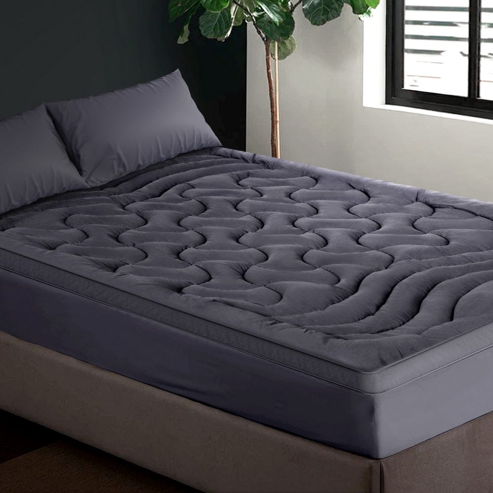 Giselle Bedding Mattress Topper Pillowtop 3 - Zone King Single - SportZone.co.nz