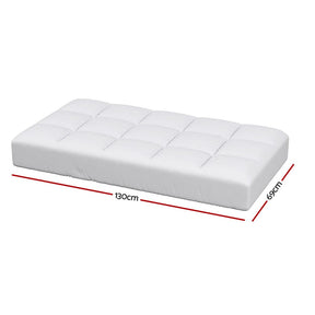Giselle Bedding Mattress Topper Pillowtop Bamboo Cot - SportZone.co.nz