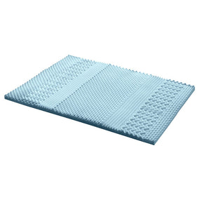 Giselle Bedding Memory Foam Mattress Topper 7 - Zone 5cm Queen - SportZone.co.nz
