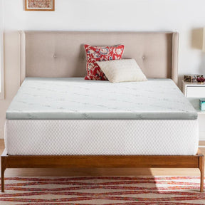 Giselle Bedding Memory Foam Mattress Topper Cool Gel 5cm Double - SportZone.co.nz