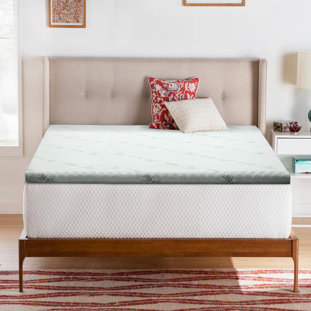 Giselle Bedding Memory Foam Mattress Topper Cool Gel 8cm King - SportZone.co.nz