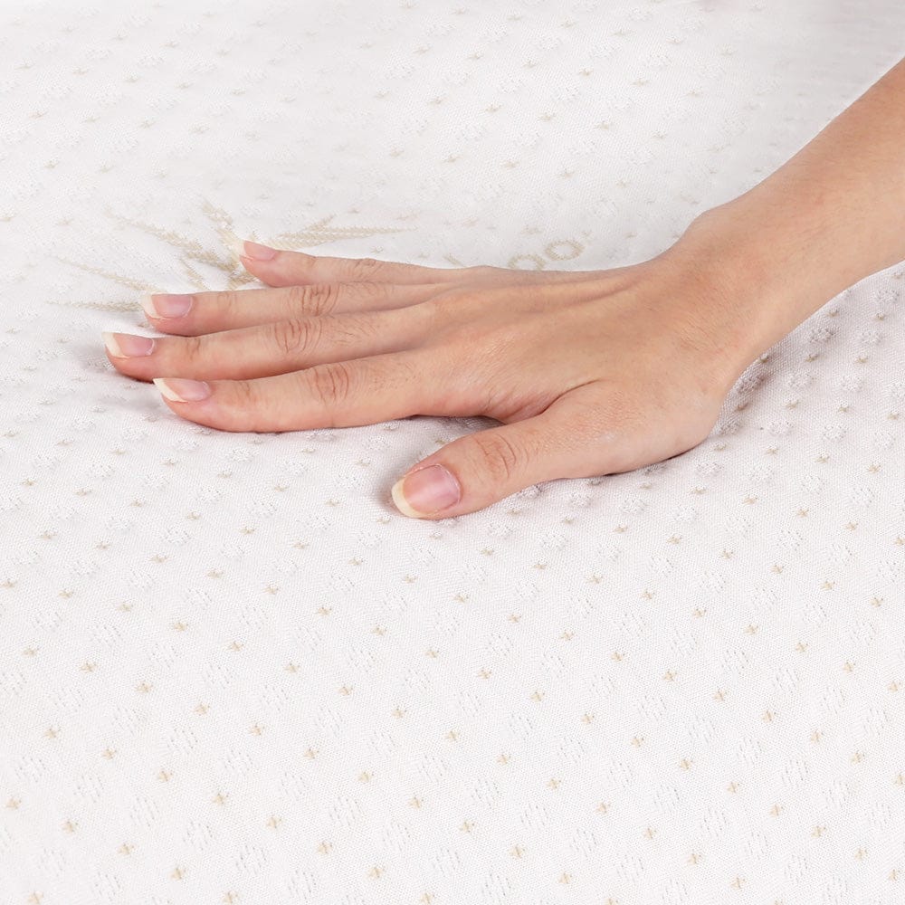 Giselle Bedding Memory Foam Pillow Bamboo Cover Twin Pack - SportZone.co.nz