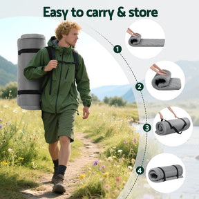 Giselle Bedding Single Foldable Mattress Camping Mat - SportZone.co.nz