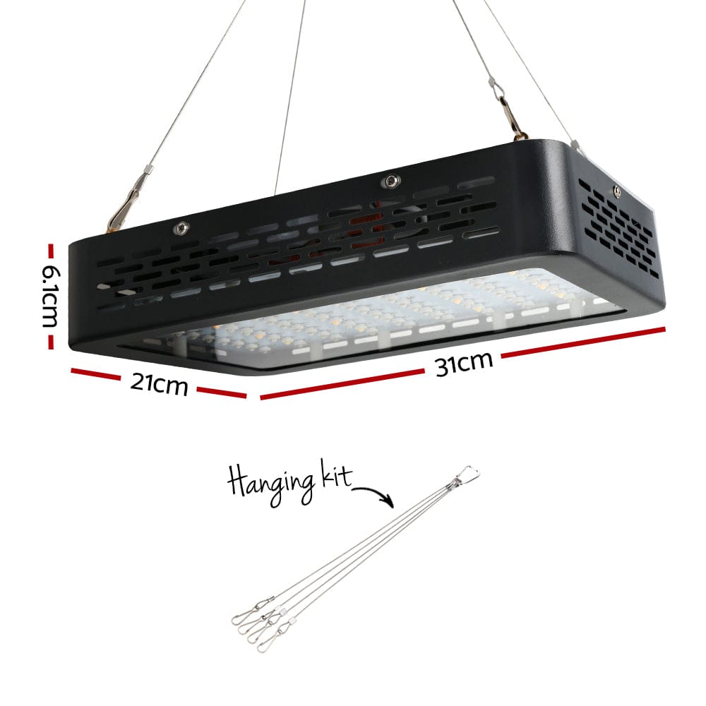 Green Fingers 1000W Grow Light LED Full Spectrum Indoor Plant All Stage Growth - SportZone.co.nz