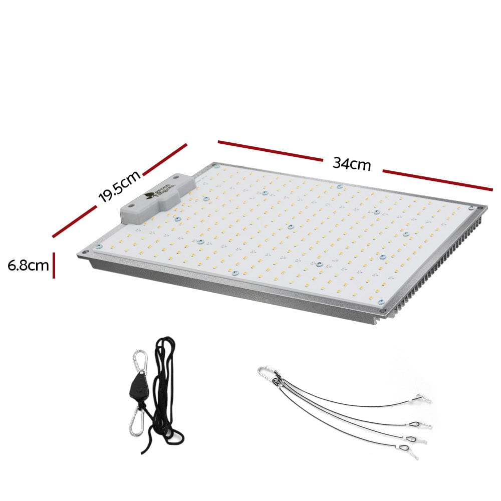 Green Fingers Max 1500W Grow Light LED Full Spectrum Indoor Plant All Stage Growth - SportZone.co.nz