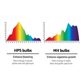 Greenfingers 600W HPS MH Grow Light Kit Magnetic Ballast Reflector Hydroponic Grow System - SportZone.co.nz
