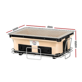 Grillz BBQ Grill Tabletop Charcoal Smoker - SportZone.co.nz
