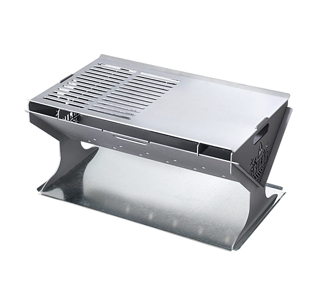 Grillz Fire Pit BBQ Grill Steel - SportZone.co.nz
