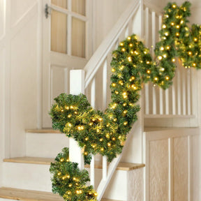 Jingle Jollys 10M Christmas Garland LED Lights Party Xmas Decorations 700 TIPS - SportZone.co.nz