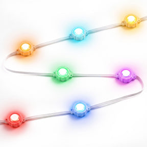 Jingle Jollys 30M Christmas Permanent Outdoor Lights Smart Eaves String App Control Decoration 72LED - SportZone.co.nz