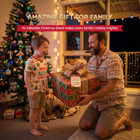 Jingle Jollys Christmas Inflatable Dinosaur 2.5M Illuminated Decorations - SportZone.co.nz