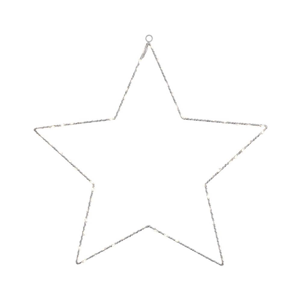 Jingle Jollys Christmas Lights 50cm Star 70 LED Xmas Decorations - SportZone.co.nz