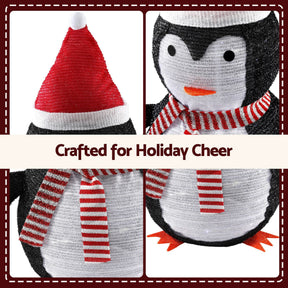 Jingle Jollys Christmas Penguin Light LED Christmas Decoration Pop Up Christmas Display 70cm - SportZone.co.nz