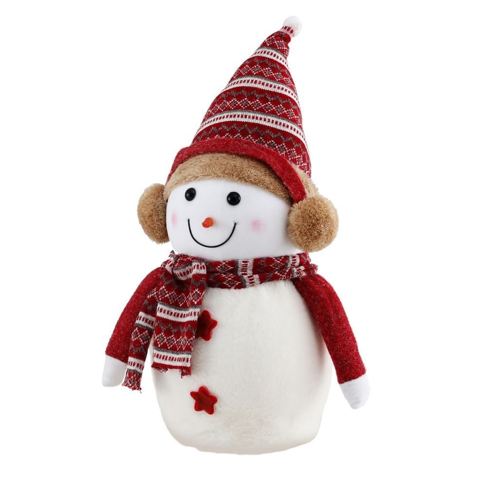 Jingle Jollys Christmas Snowman Handicraft Ornaments Party Decorations 45cm - SportZone.co.nz