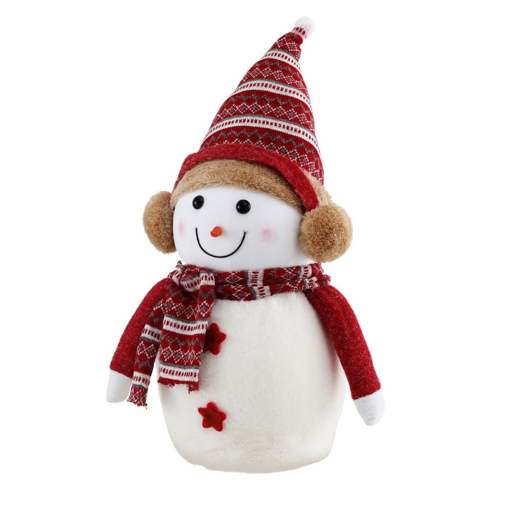 Jingle Jollys Christmas Snowman Handicraft Ornaments Party Decorations 45cm - SportZone.co.nz
