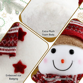 Jingle Jollys Christmas Snowman Handicraft Ornaments Party Decorations 60cm - SportZone.co.nz