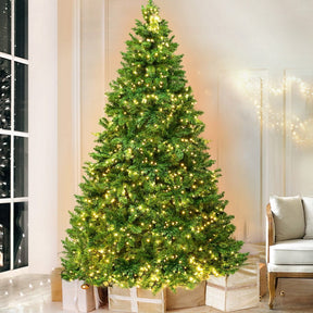 Jingle Jollys Christmas Tree 1.8m LED Xmas Tree Decorations 874 Tips - SportZone.co.nz