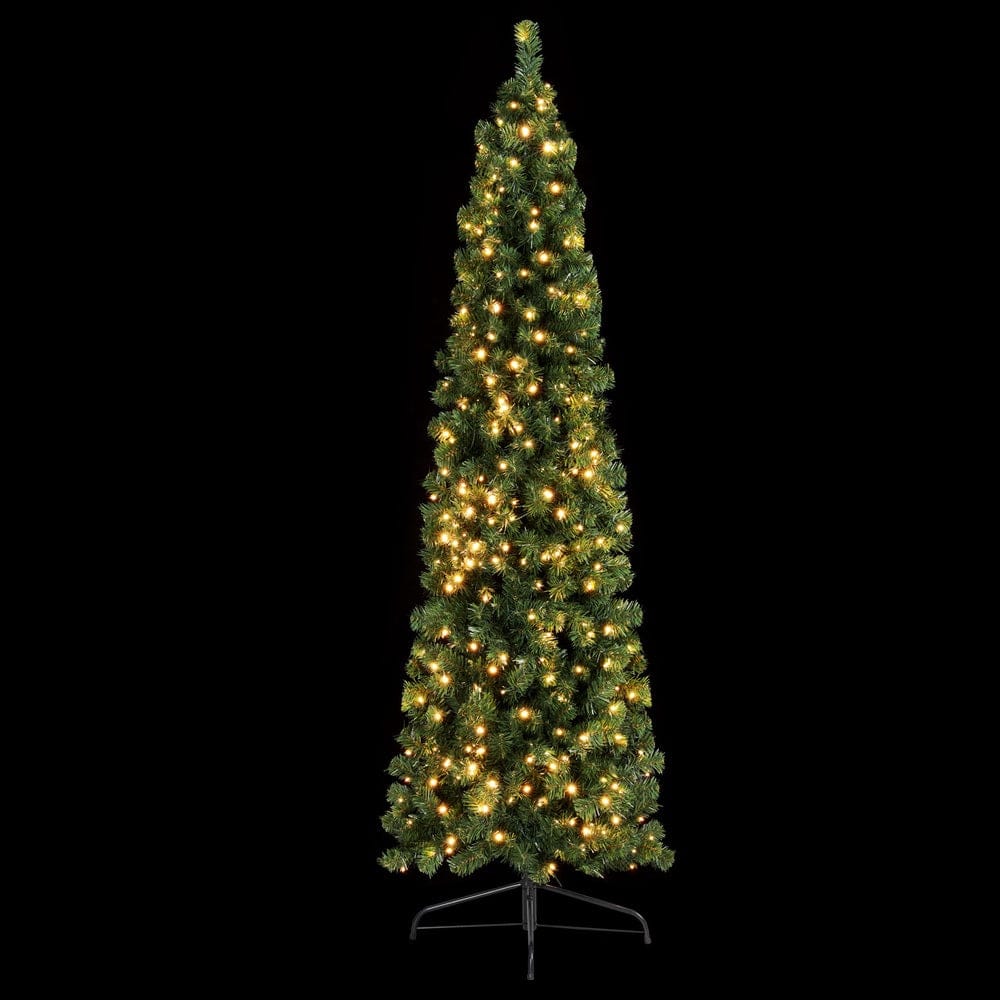 Jingle Jollys Christmas Tree 2.1M Corner Xmas Tree Party Decorations 430 Tips - SportZone.co.nz