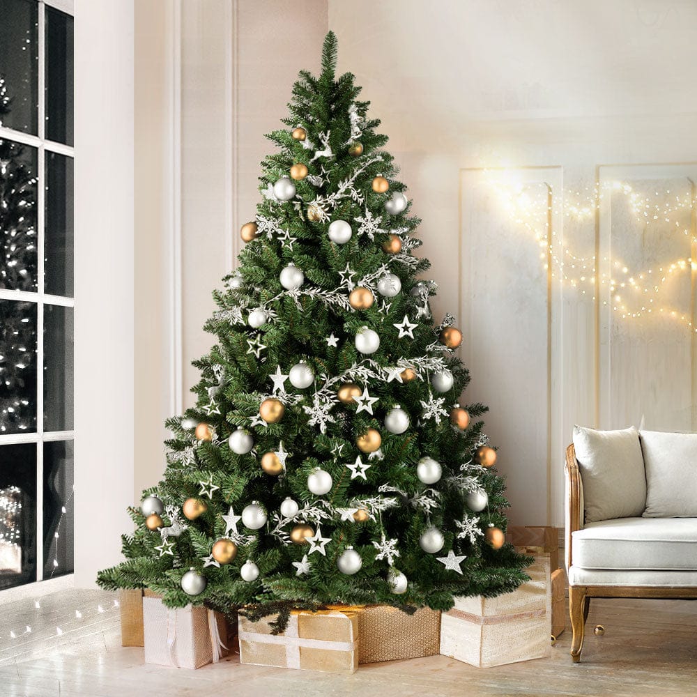 Jingle Jollys Christmas Tree 2.1m Green Xmas Tree Decorations 905 Tips - SportZone.co.nz