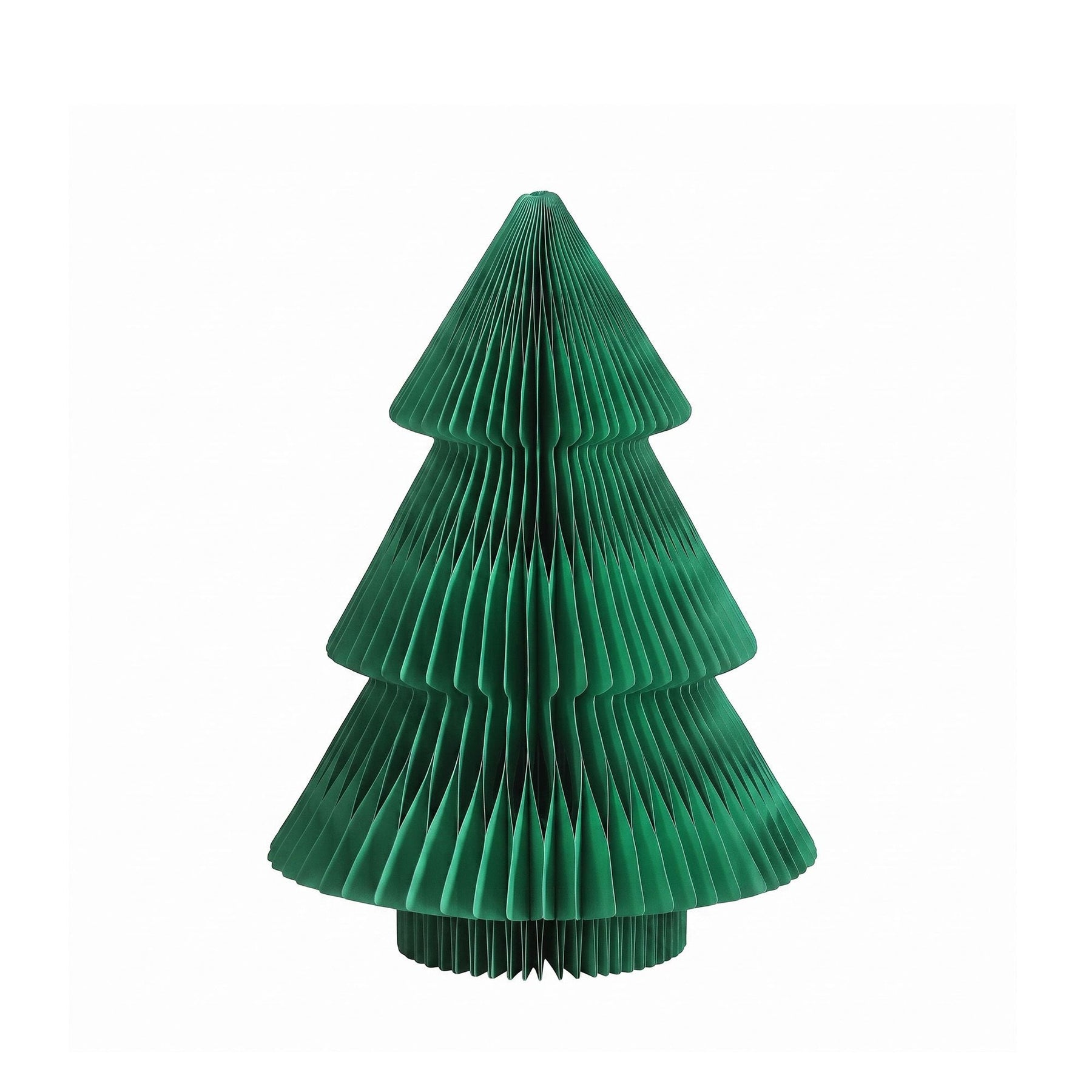 Jingle Jollys Paper Christmas Tree 47CM w/ Star Topper Xmas Decor Tabletop Green DIY Ornament Set - SportZone.co.nz