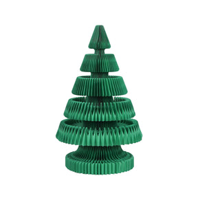 Jingle Jollys Paper Christmas Tree 87CM w/ Star Topper LEDs Xmas Decorations Kit Home Office Green - SportZone.co.nz