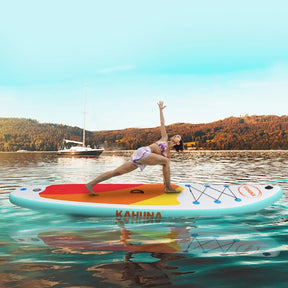 Kahuna Hana 11ft Inflatable Stand Up Paddle Board Set - iSUP Paddleboard Package with Paddle, Pump & Backpack - SportZone.co.nz