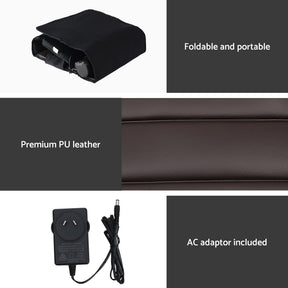 Livemor Massage Mat Kneading Neck Foot Massager Heated Vibration Airbag Mattress - SportZone.co.nz