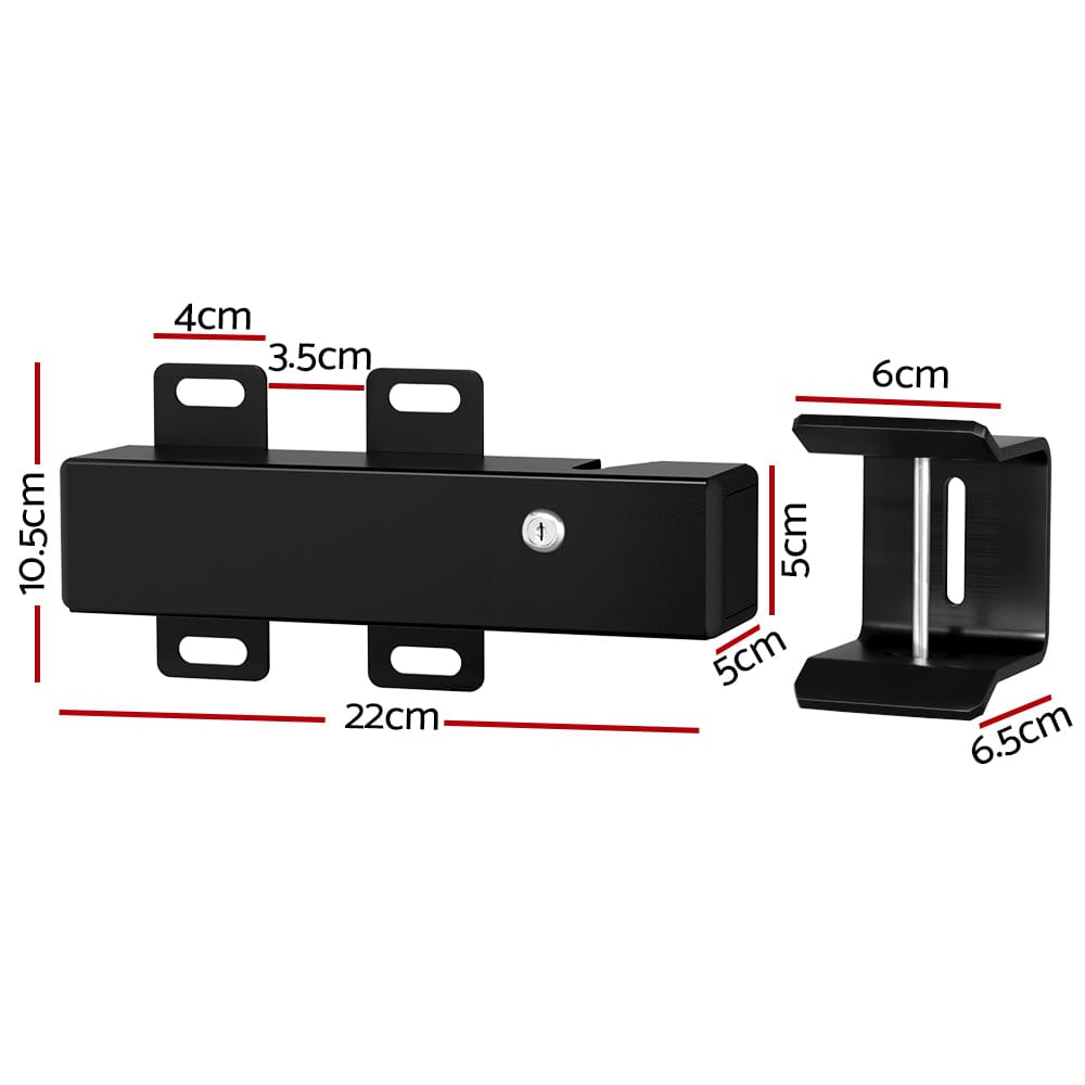 Lockmaster Automatic Electric Gate Lock for DC 24V Swing Gate Opener Gate Lock - SportZone.co.nz