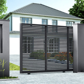 LockMaster Roller Guide Gate Opener Track Stopper Sliding Hardware Accessories Kit - SportZone.co.nz