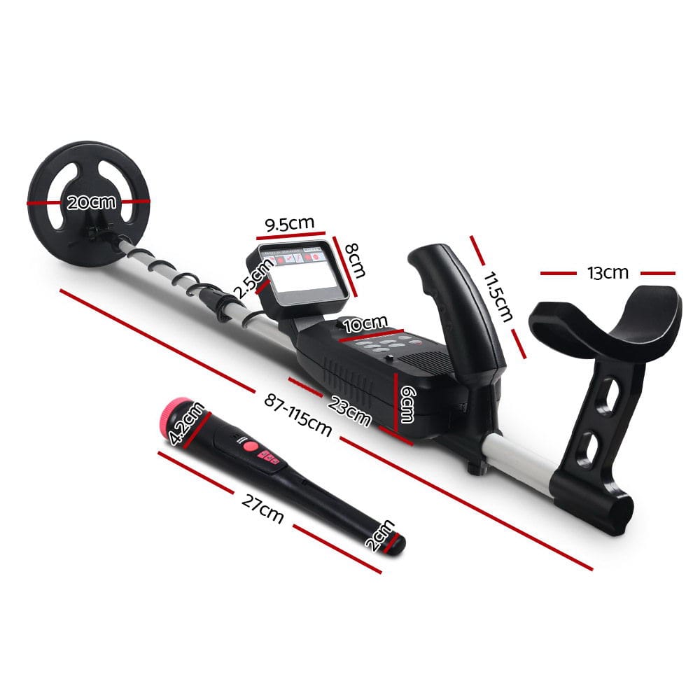 Metal Detector 180MM Deep Sensitive Waterproof Pinpointer Treasure Hunter - SportZone.co.nz