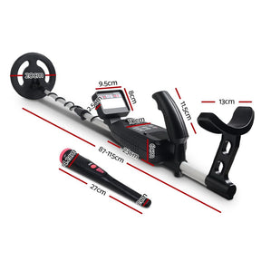 Metal Detector 180MM Deep Sensitive Waterproof Pinpointer Treasure Hunter - SportZone.co.nz