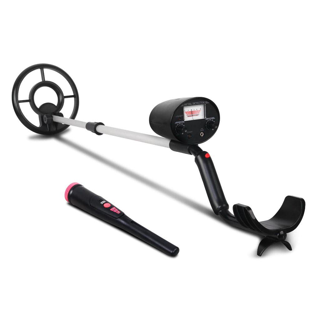 Metal Detector 180MM Deep Sensitive Waterproof Pinpointer Treasure Hunter Black - SportZone.co.nz