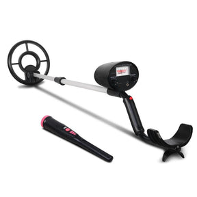Metal Detector 180MM Deep Sensitive Waterproof Pinpointer Treasure Hunter Black - SportZone.co.nz